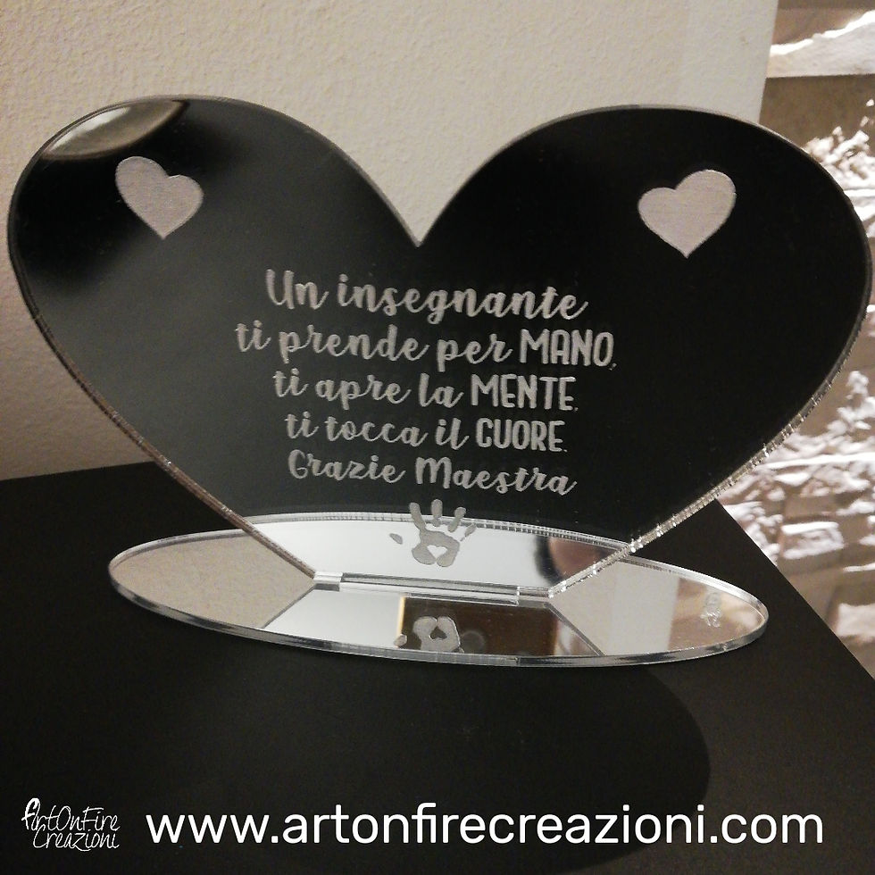 Miniatura: Targhe in plexiglass con incisione personalizzata