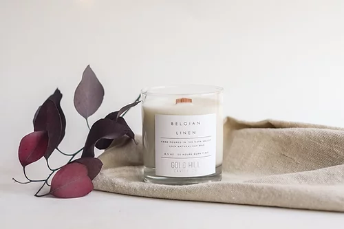 Belgian Linen Soy Candle