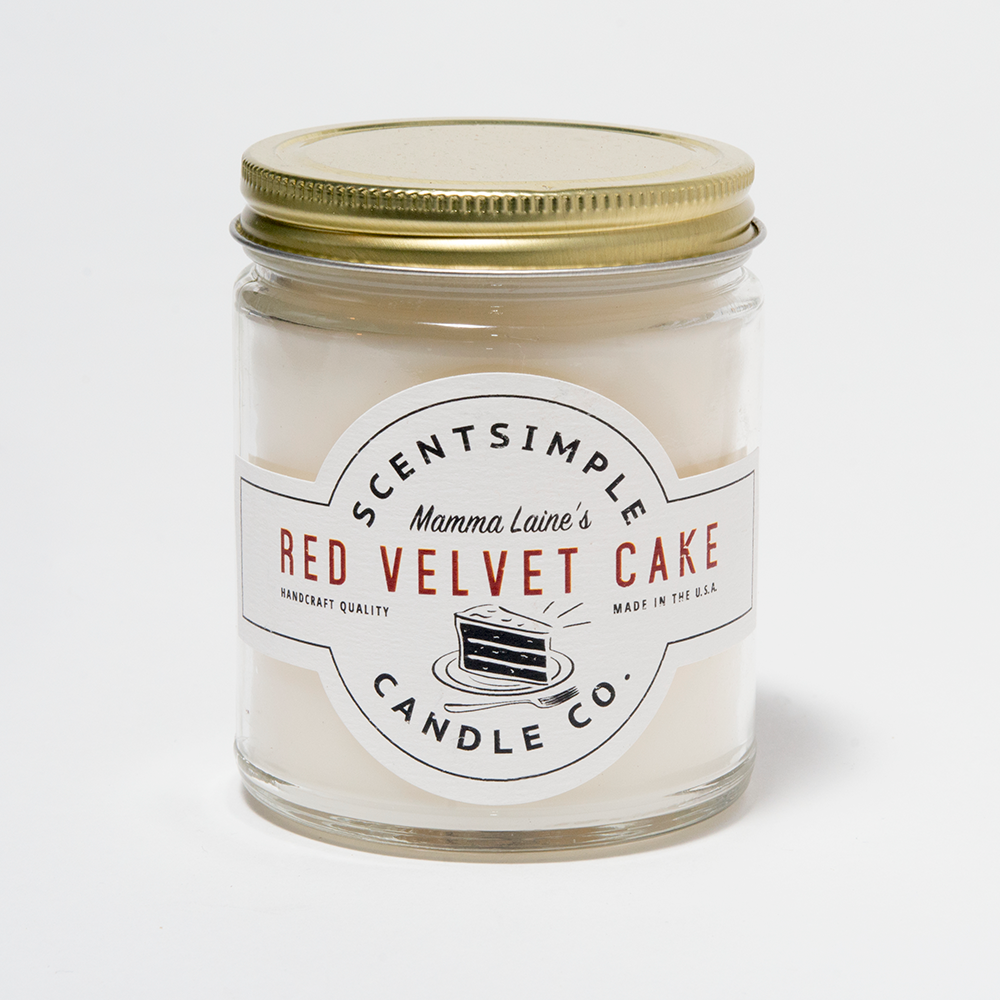 RED VELVET CAKE CANDLE