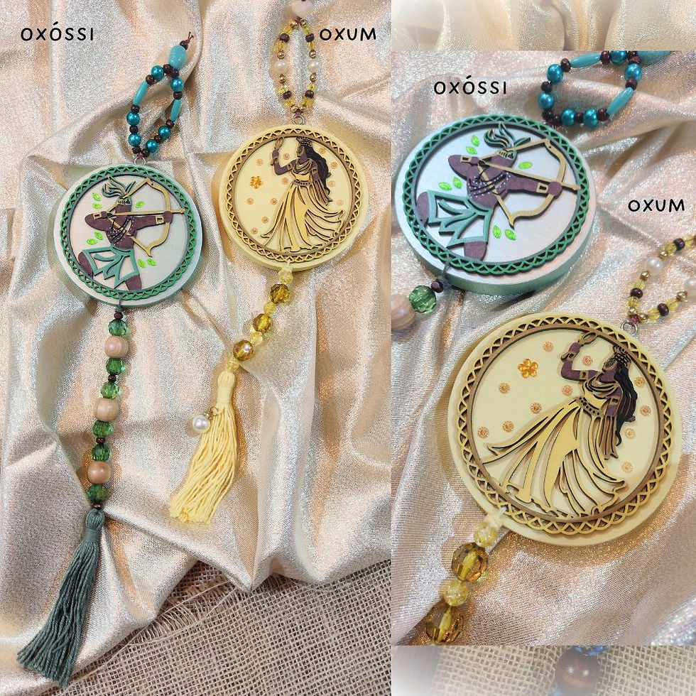 Miniatura: oxóssi e oxum