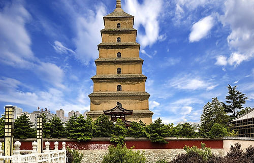 giant wild goose pagoda