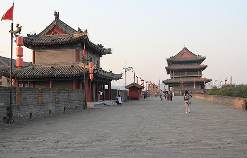 ancient city wall