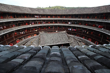 Fujian Tulou Earthen Buildings in China