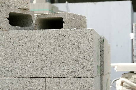 Stack of Cinder Blocks