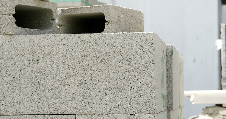 Stack of Cinder Blocks