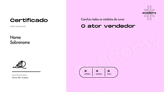 Certificado de conclusão de curso