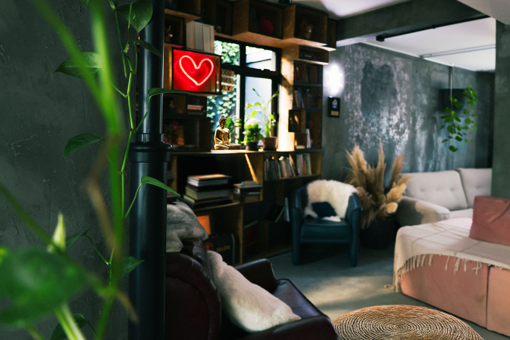 Cinematic House Jurerê - Living Space