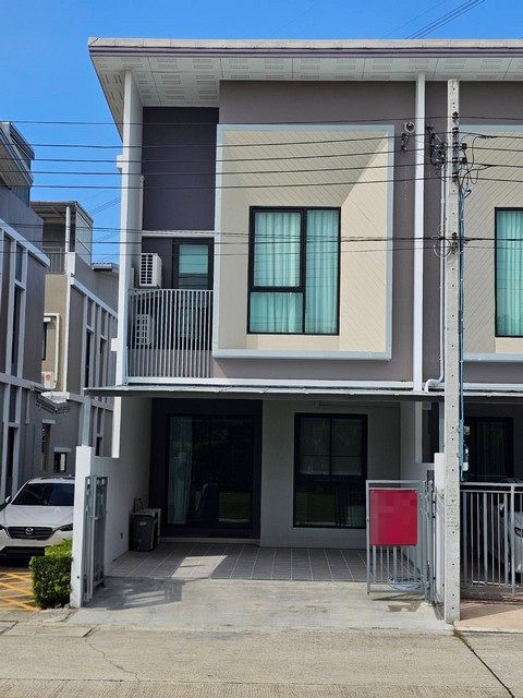 PP516 ขายทาวน์เฮ้าส์ 2 ชั้น โครงการ ไทม์โฮม 62 timehome 62 ถนนเฉลิมพระเกียรติ ร.9 ซอย 62 บ้านใหม่ ไม่เคยเข้าอยู่อาศัย