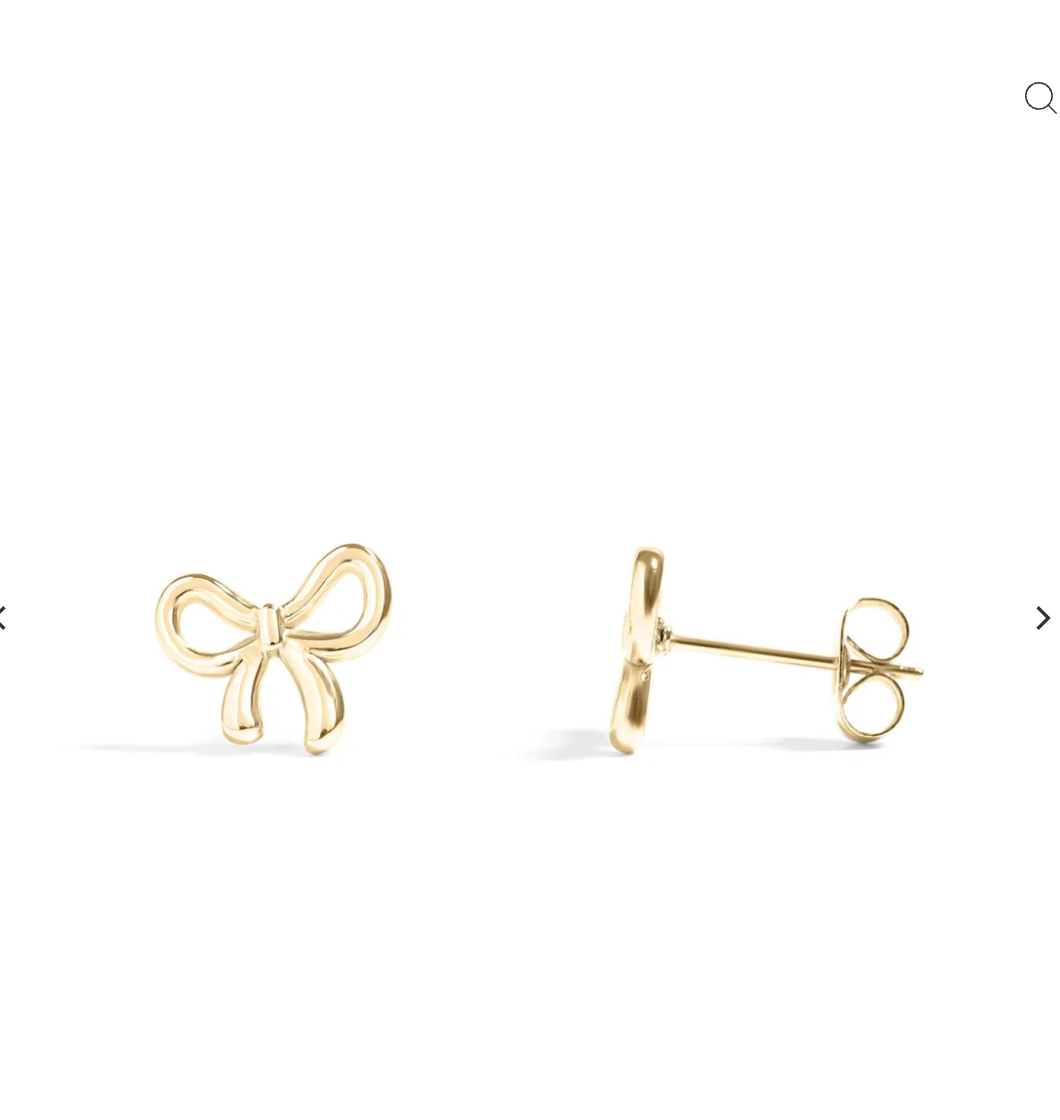 Bow Stud Earrings