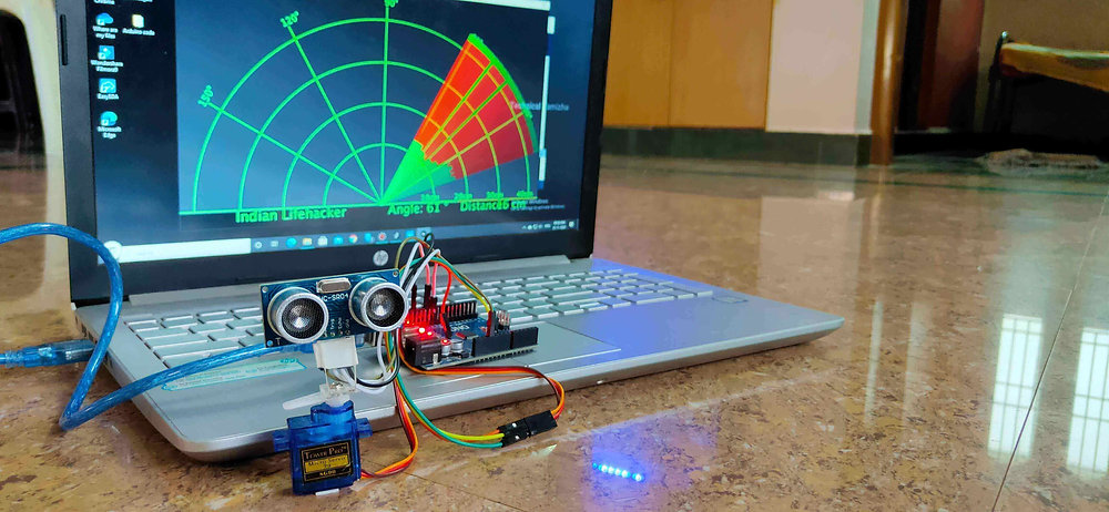 Arduino Radar - Ultrasonic Sensor