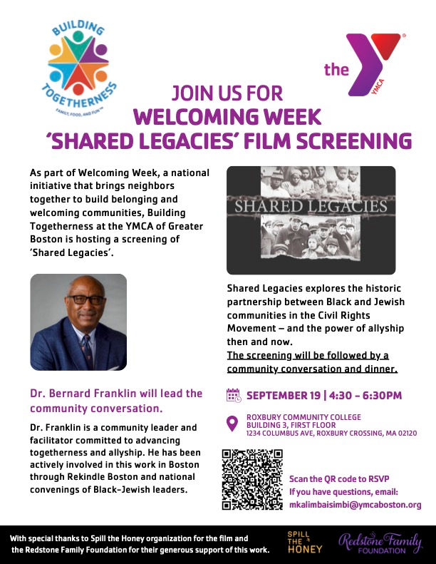 JOIN US FOR WELCOMING WEEK 'SHARED LEGACIES' FILM SCREENING