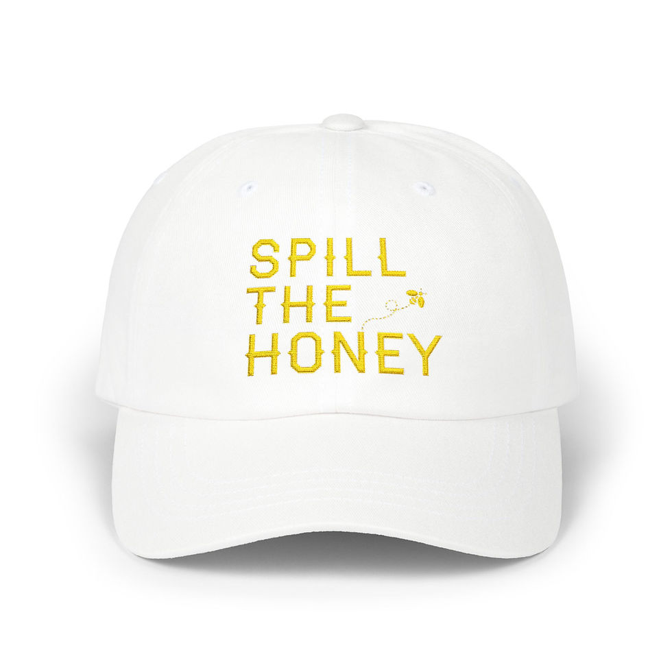 Thumbnail: Spill the Honey Dad Cap - Embroidered Baseball Hat