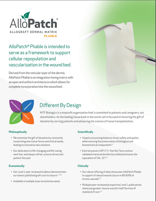Alopatch Pliable Brochure page 2