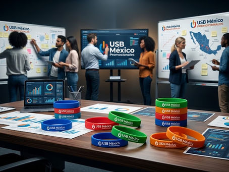 Optimiza Tu Campaña: Memorias USB Pulsera de Silicón Personalizadas al Mayoreo y Maquila Directa en México