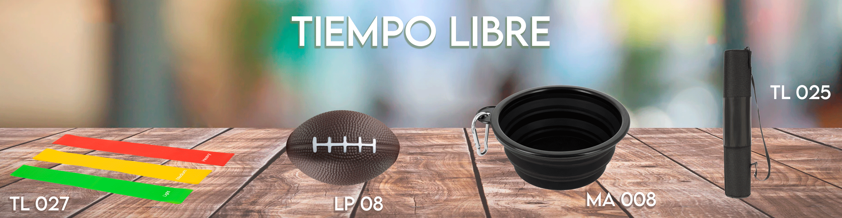 Promocionales en México para Tiempo libre