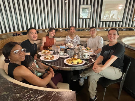 Summer lab brunch at the diner!