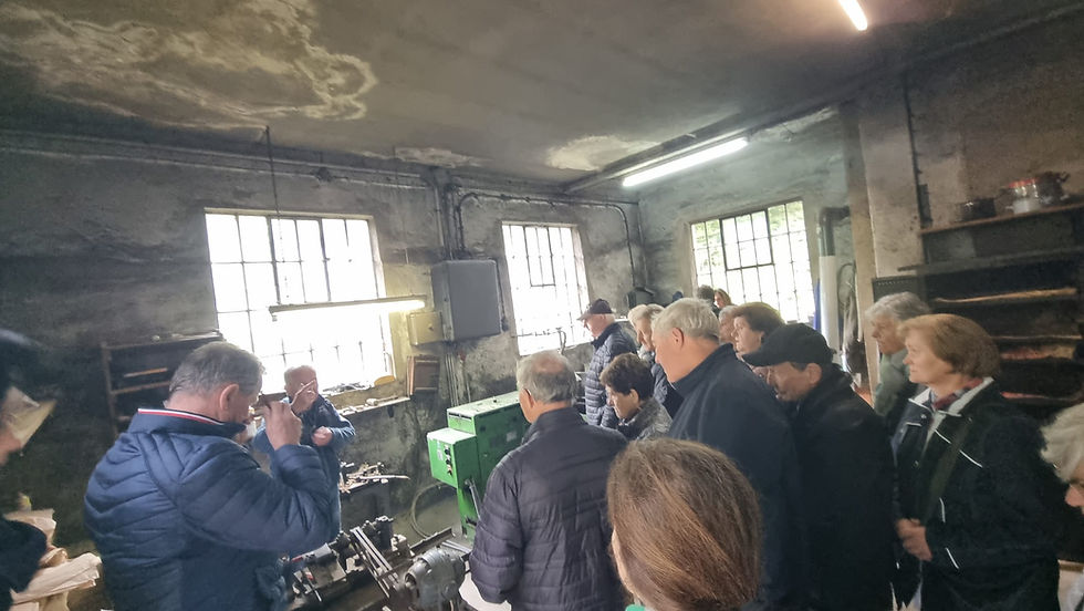 Besuch beim Feitelmacher