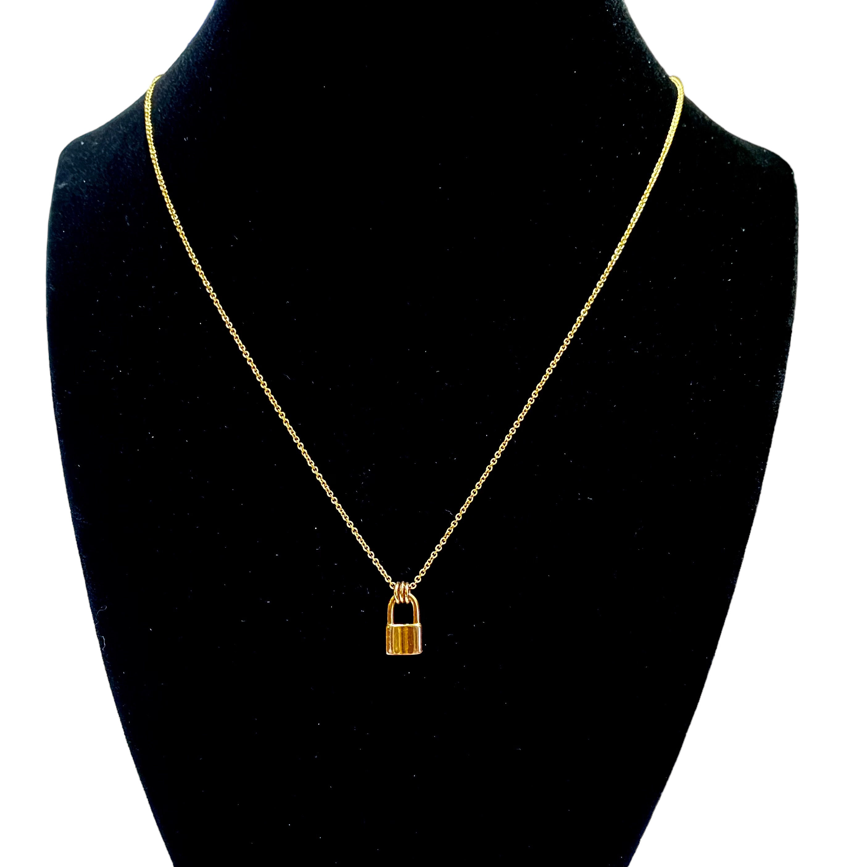 Almeda lock necklace 