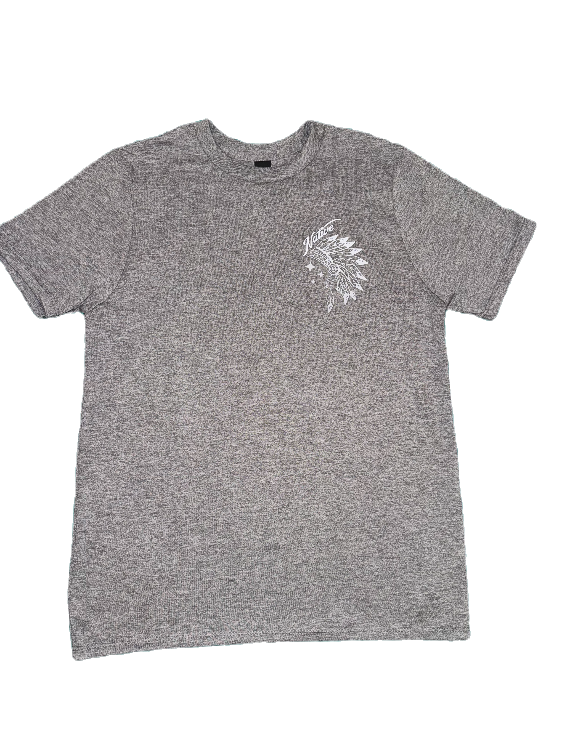 Native with Ambition to Hustle with headdress