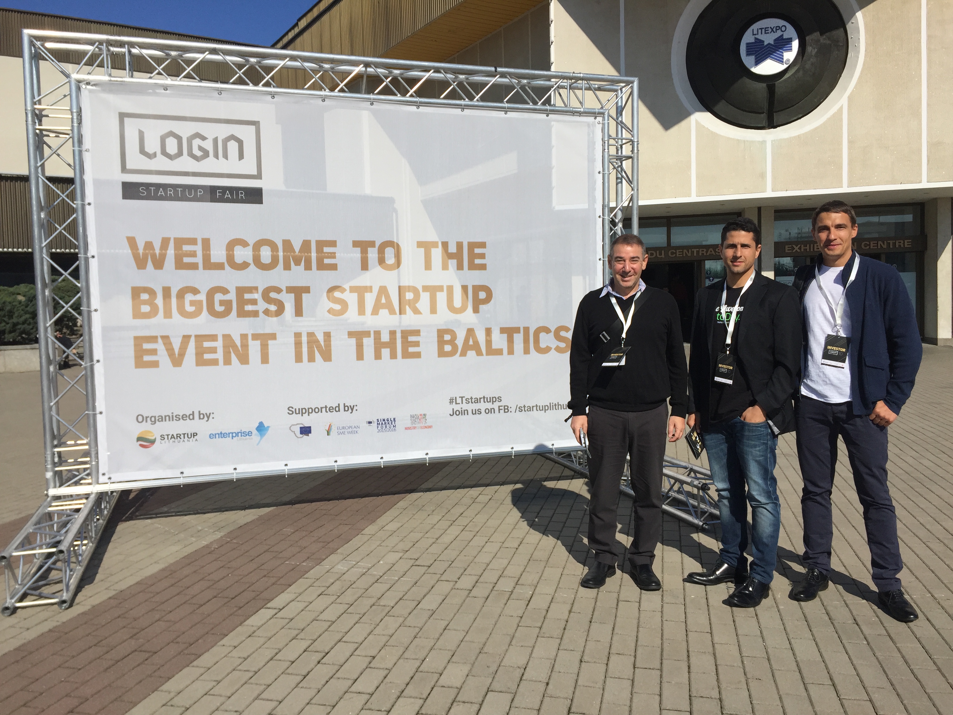 Attending Login Startup Fair