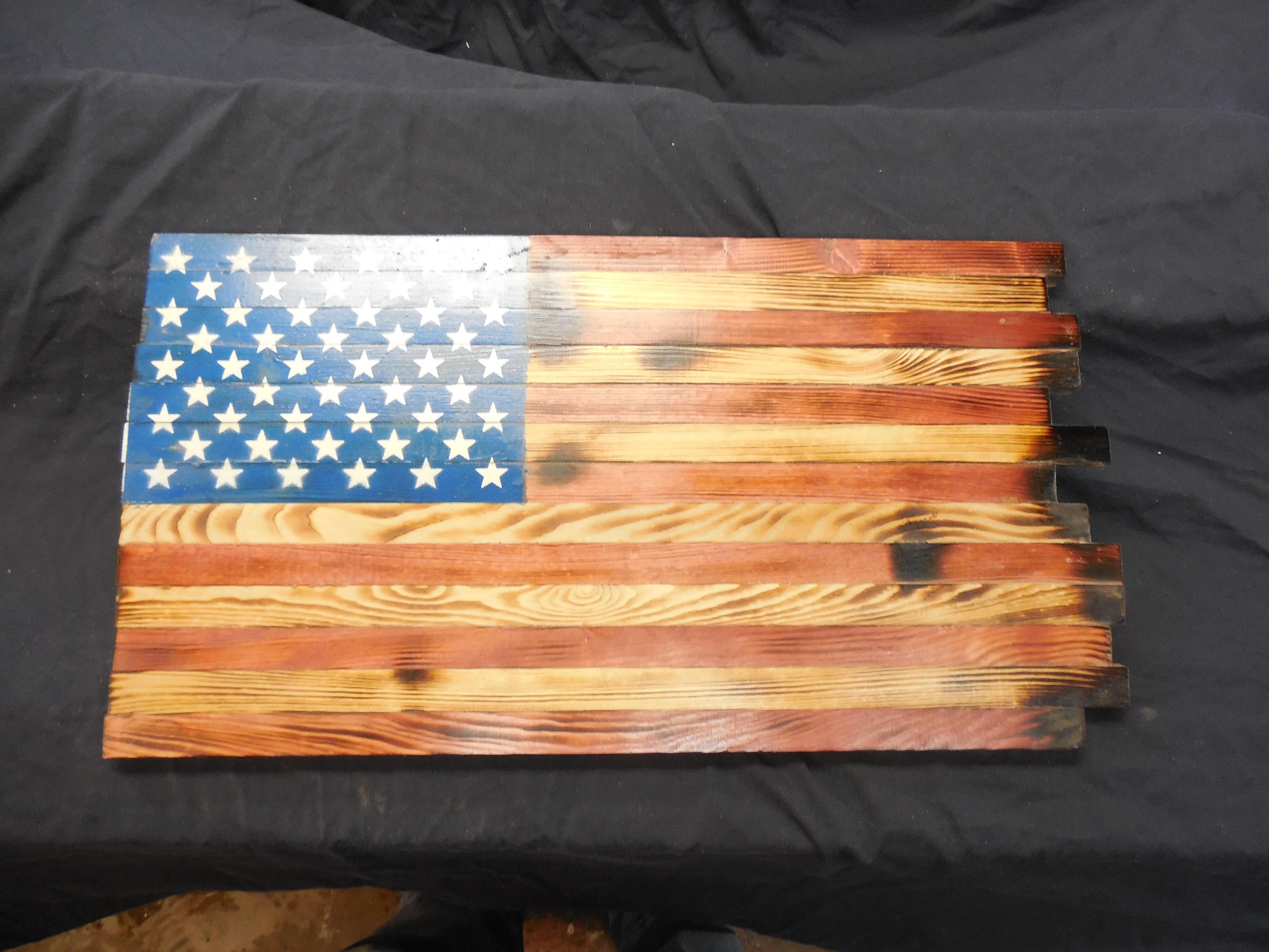 Traditional Patriotic flag (unfinished)