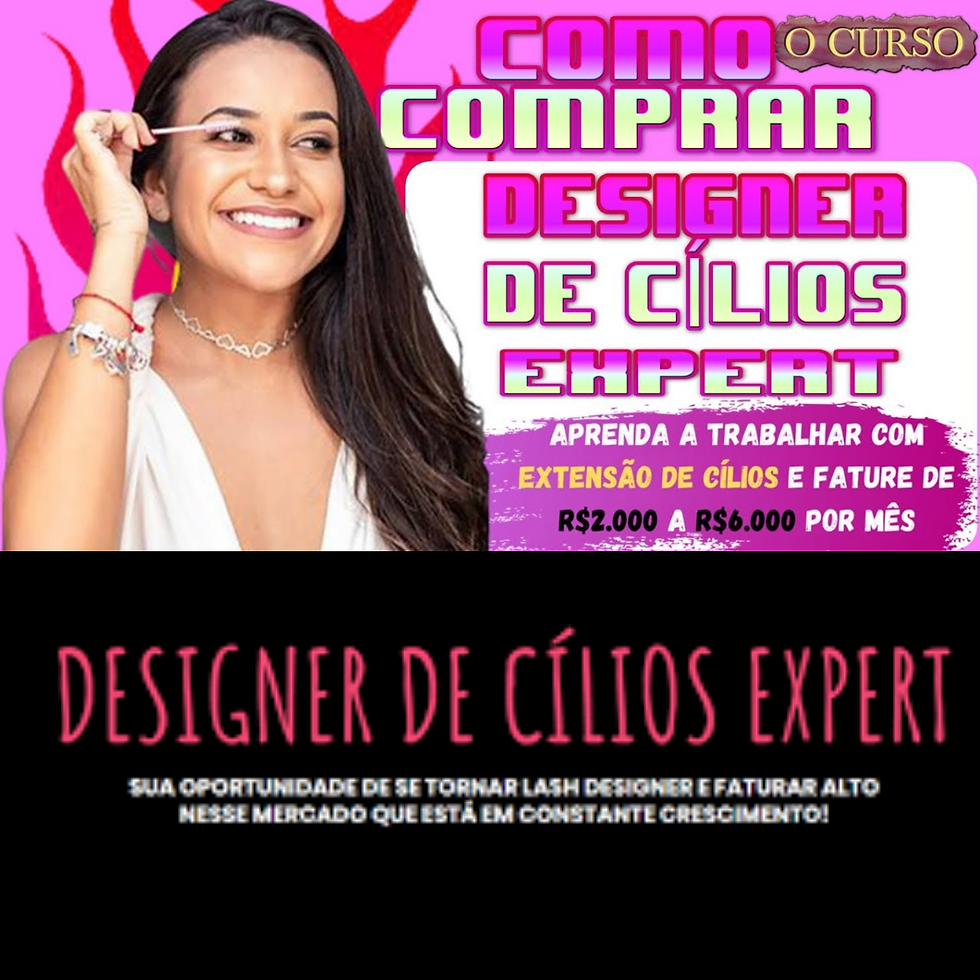 Miniatura: Curso Designer de Cílios Expert