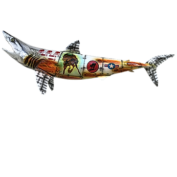 Mako Shark Full Mount Bomber Design Left View