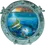Thumbnail: Dolphins' Cove Decorative Porthole showcasing playful dolphins and tropical coral reefs