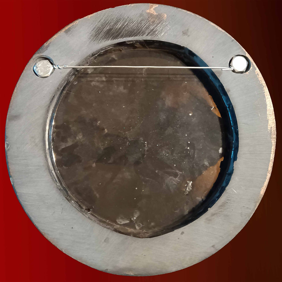 Thumbnail: Decorative Porthole showcasing Abandoned Pirate Ship by Greg Cassell