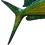 Thumbnail: Tail close-up showing transition between green and yellow finishes