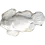 Thumbnail: Unfinished White Crappie mount blank with fins uninstalled
