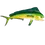 Thumbnail: Green and yellow half mount with pearl belly, right-facing