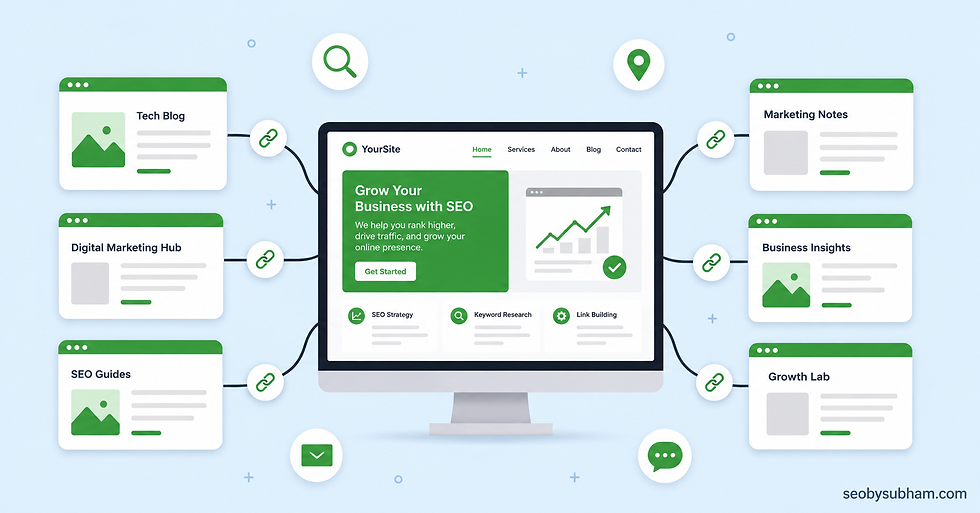 Manual Link Building Method