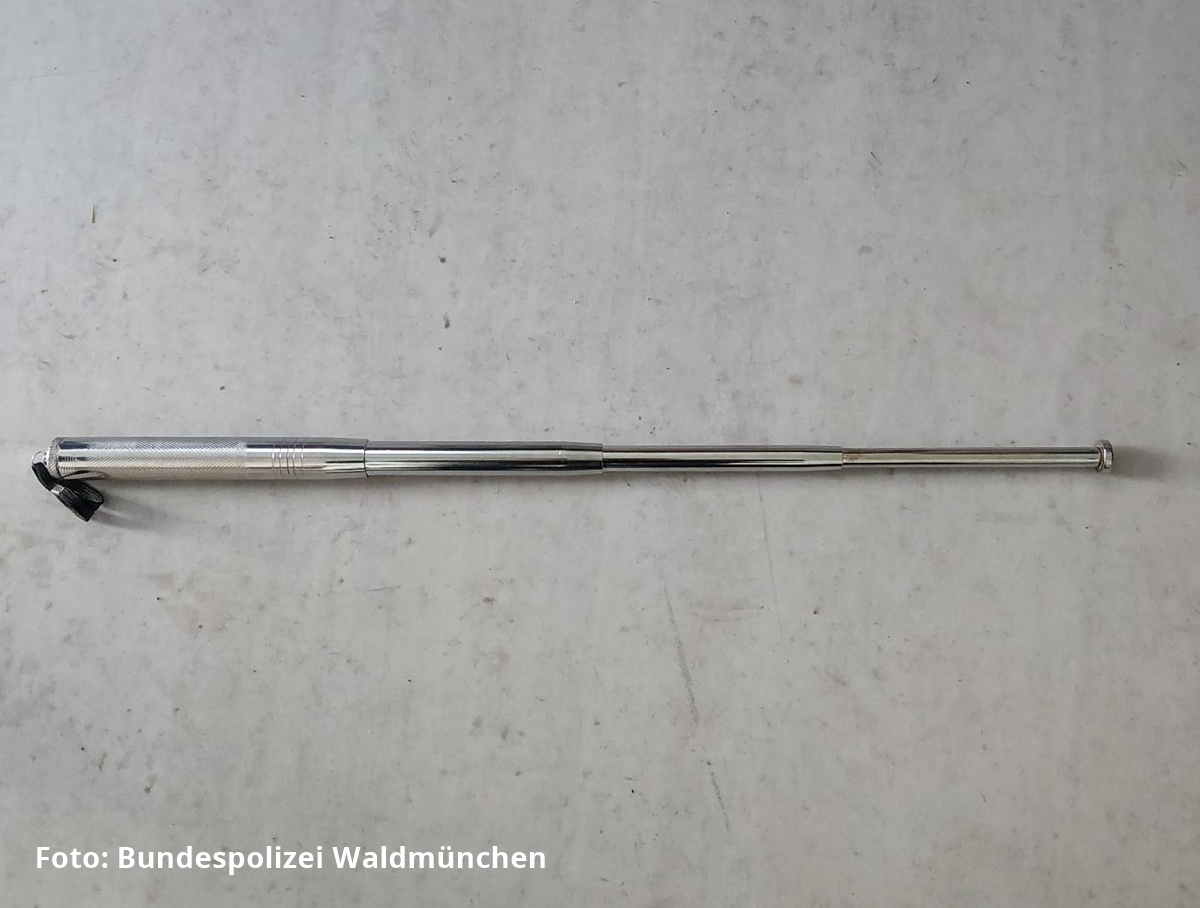 Bundespolizei: Waffen sichergestellt, Kupferkabel gestohlen