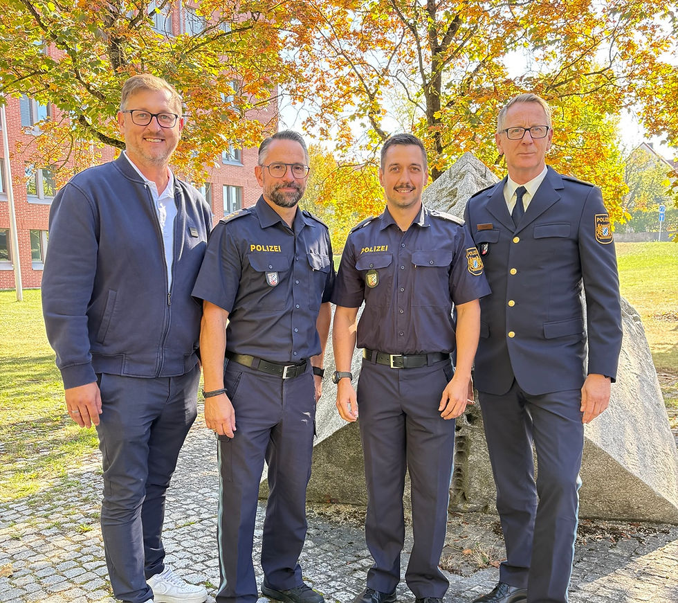 Polizei Amberg: Lukas Blöchl neuer Stellvertreter