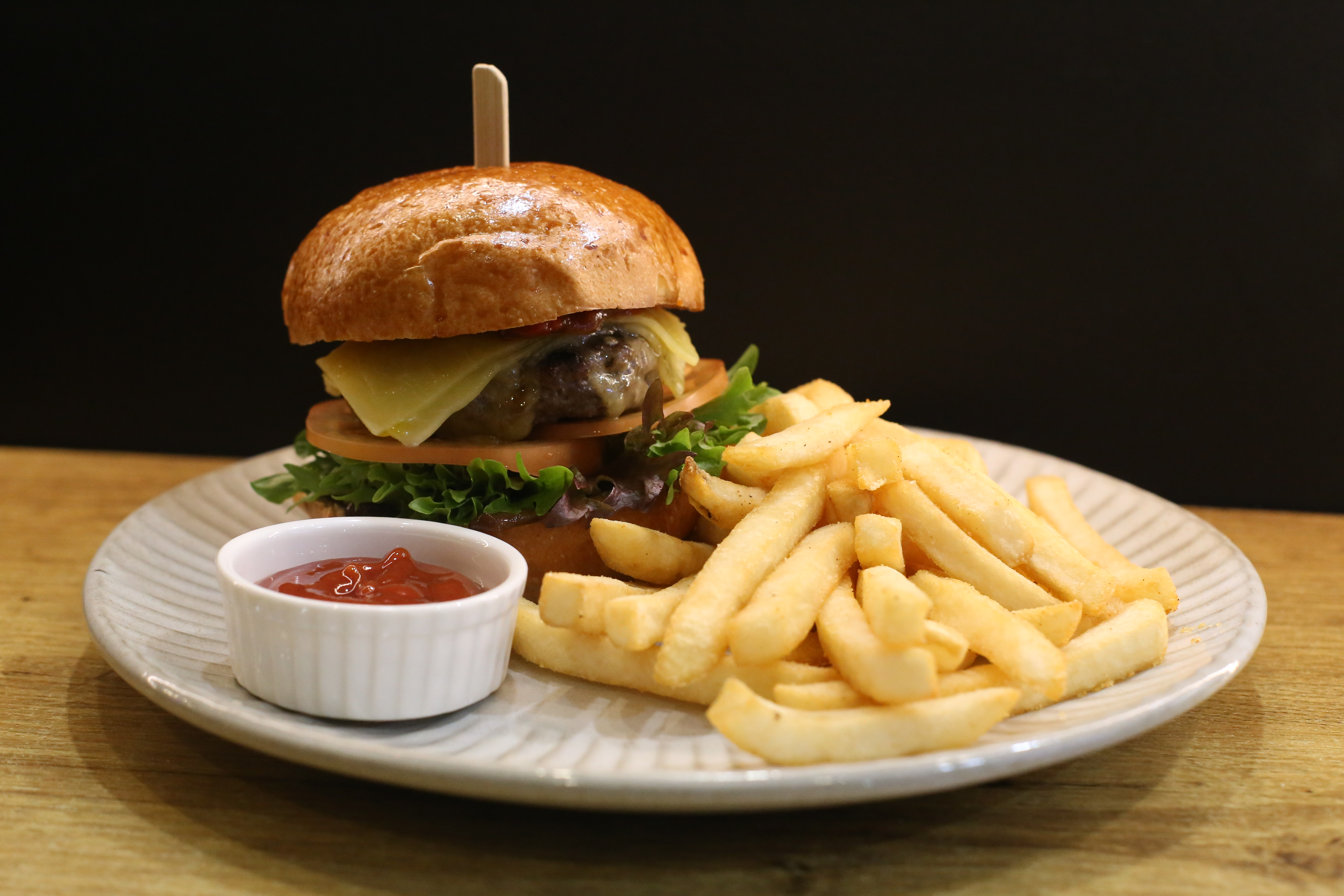 Arranged Food and Objects