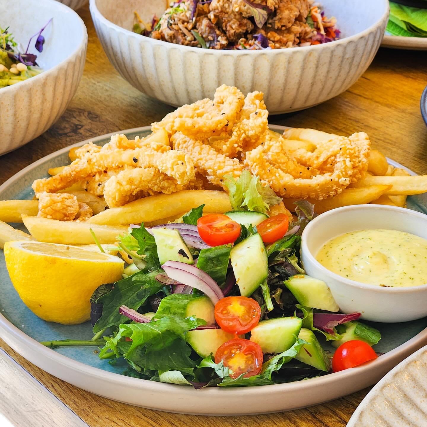 Arranged Food and Objects