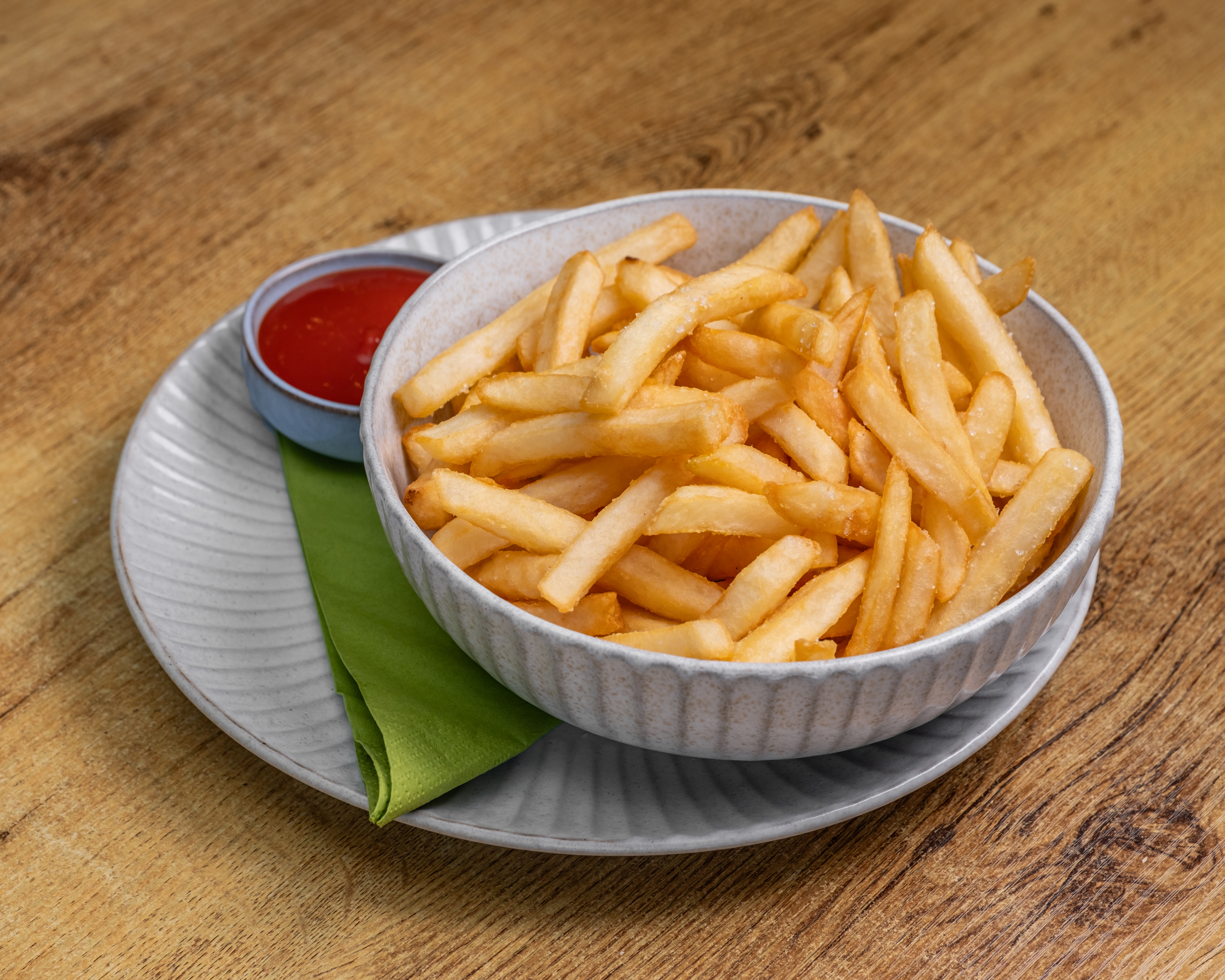 Arranged Food and Objects