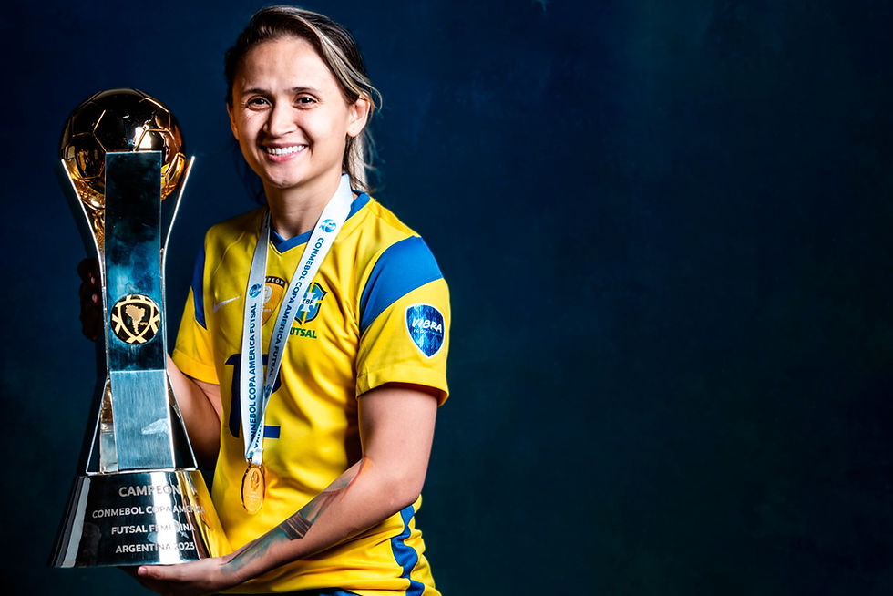 Amandinha, a craque da seleção brasileira!