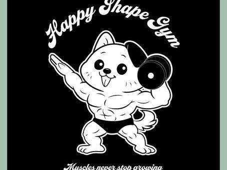 深谷市のパーソナルジムハッピーシェイプロゴ