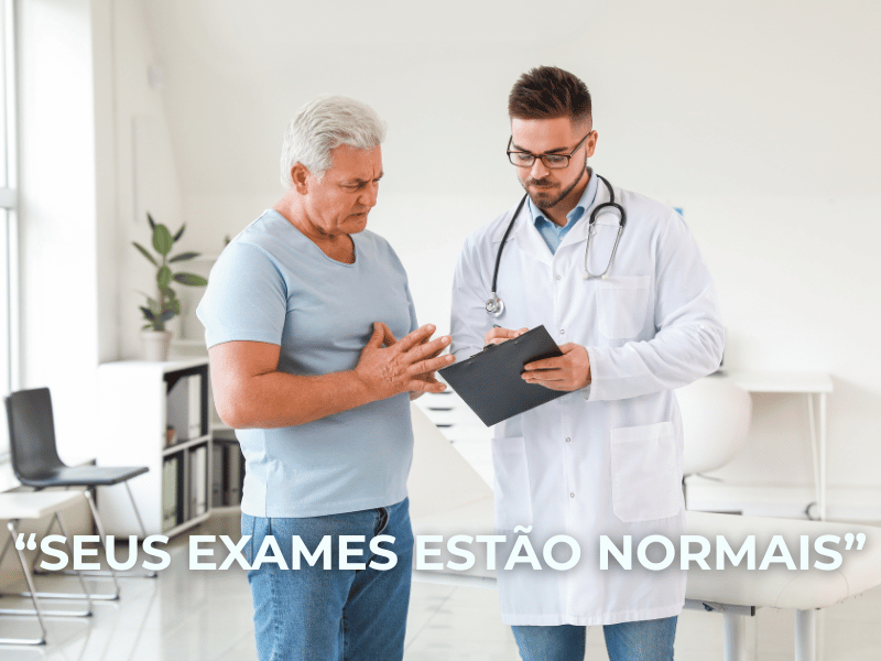 Exame considerado normal, mas pessoa segue cansada