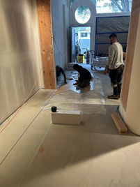 Hardwood flooring installation in San Francisco