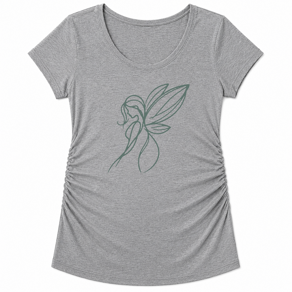 Thumbnail: Angel Graphic Maternity T-Shirt