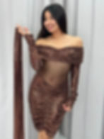 Vestido 1340 brillos