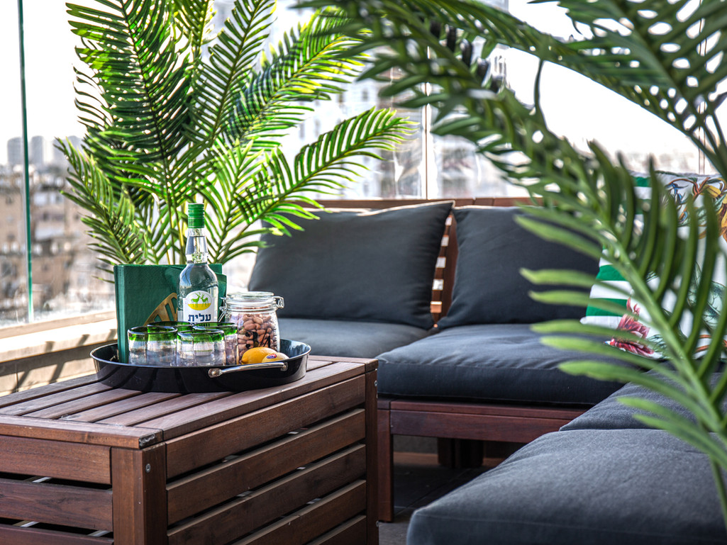 עיצוב וסטיילינג למרפסת