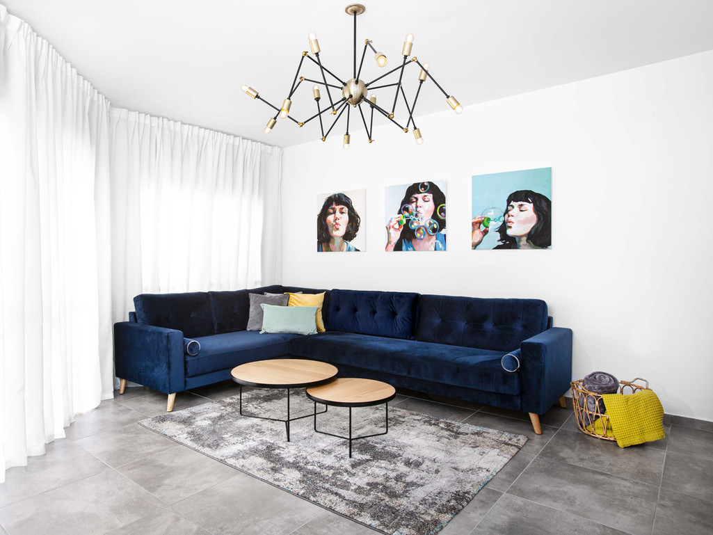 עיצוב וסטיילינג לסלון