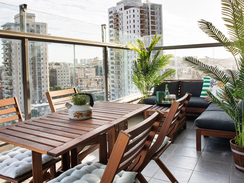 עיצוב וסטיילינג מרפסת