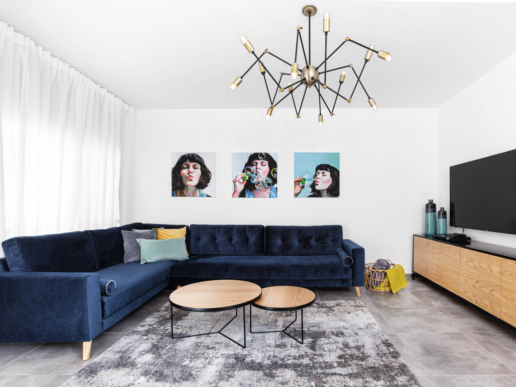 עיצוב וסטיילינג לסלון