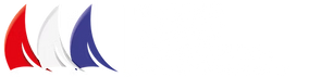 Marine Survey Associates logo with red, white, and blue sail icons and bold text—specialists in yacht and small craft marine
