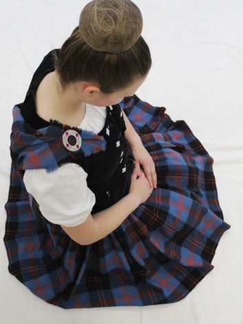 dancer in aboyne costume